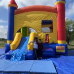 Our Multi Color set up in Azle for this party!